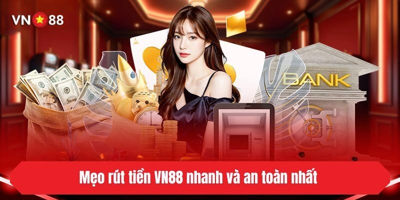Mẹo rút tiền VN88 nhanh và an toàn nhất